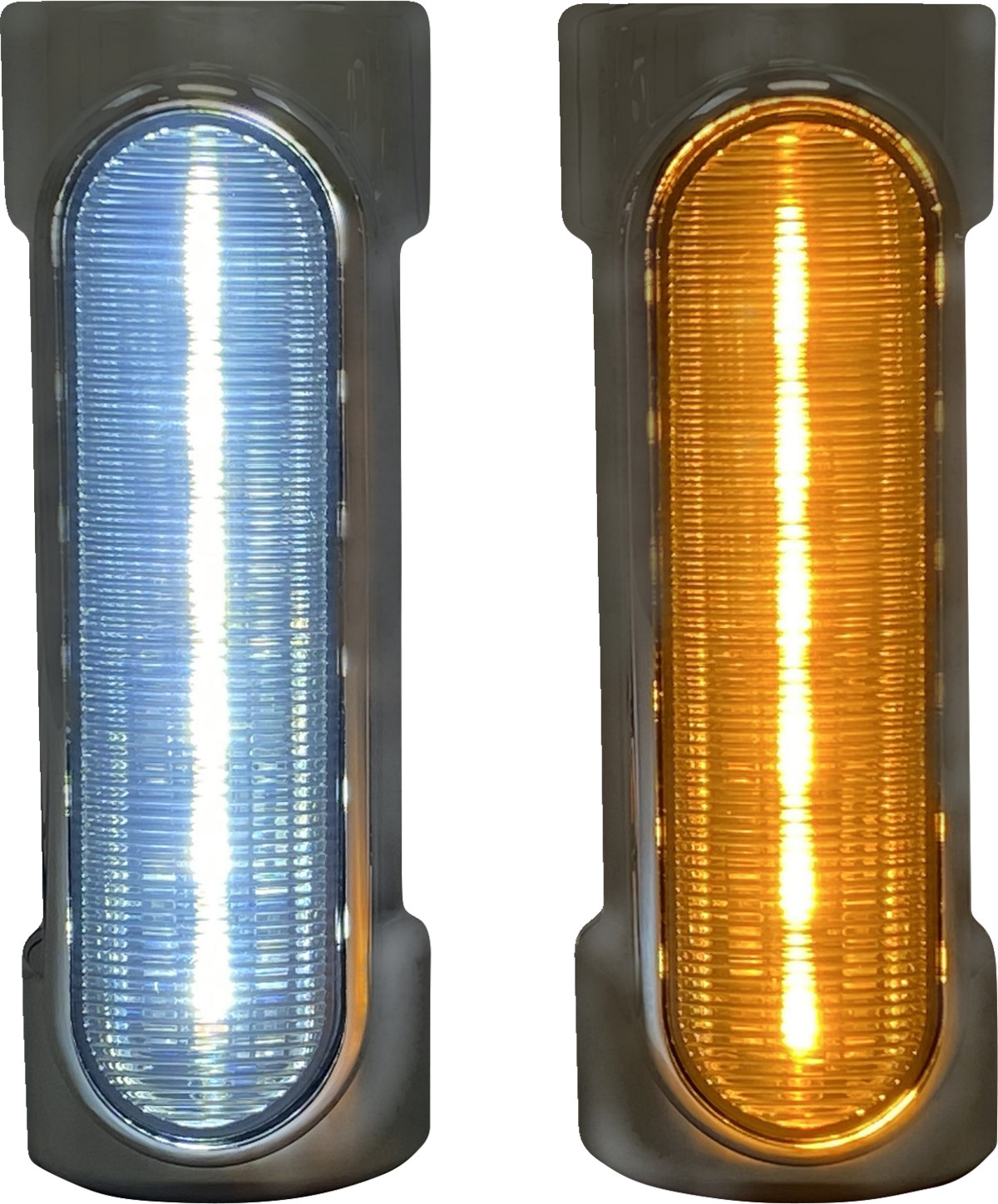 Dynamic Amber/White Engine Guard LEDs