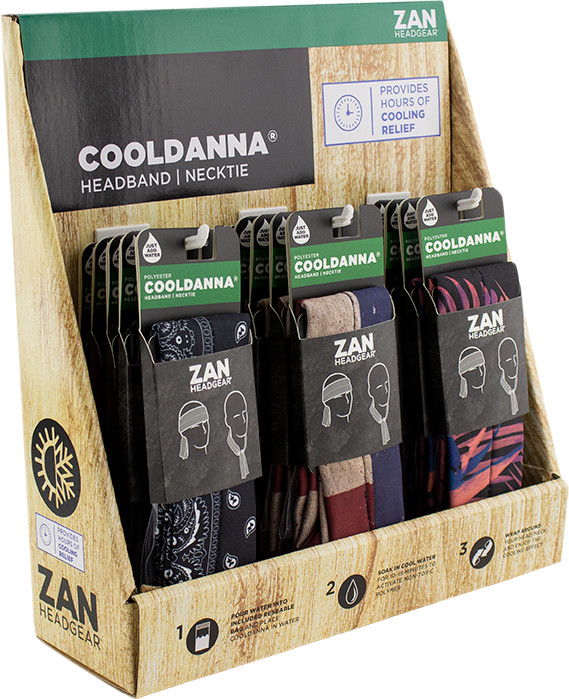 ZAN HEADGEAR Polyester Cooldanna® - 18 Pack