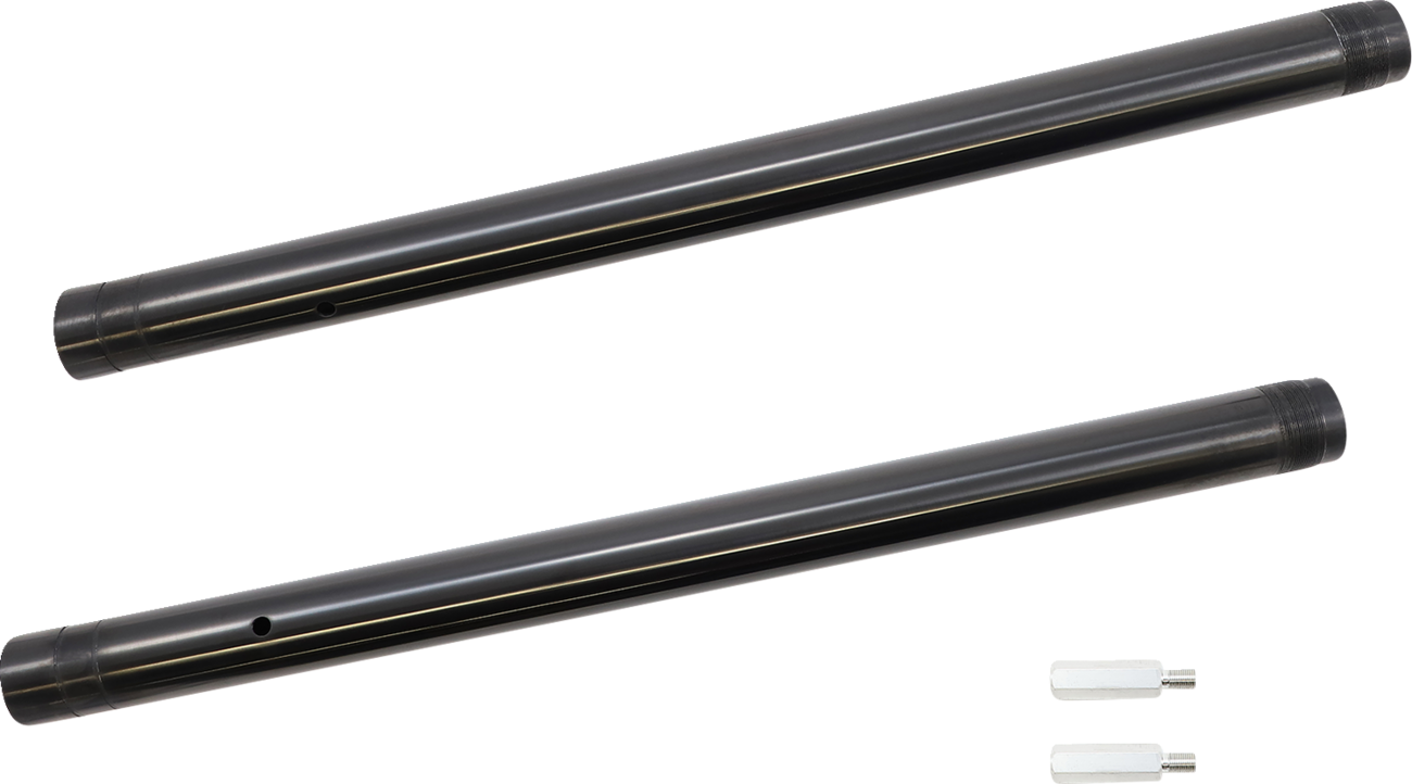 Custom cycle engineering Inverted Fork Tubes - 43 mm - +2" - Black Harley Davidson