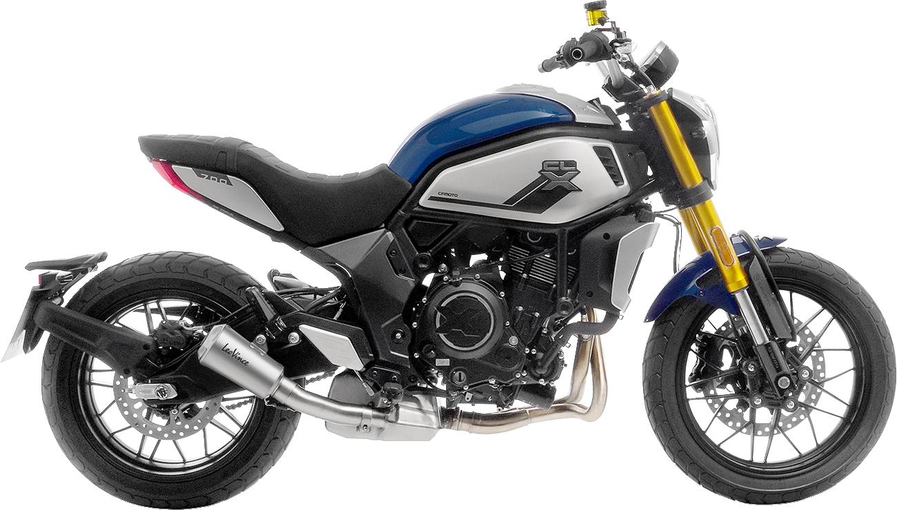 LeoVince LV-10 Slip-On Exhaust CFMOTO 700CL-X / Sport 2022-2023