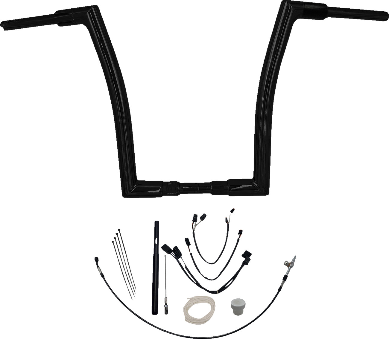 FAT BAGGERS INC. 1-1/2" EZ Install Flat Top Handlebar Kit