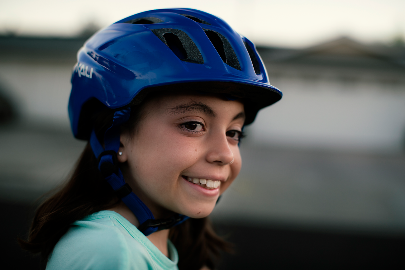 KALI Child Chakra Solid Bicycle Helmet