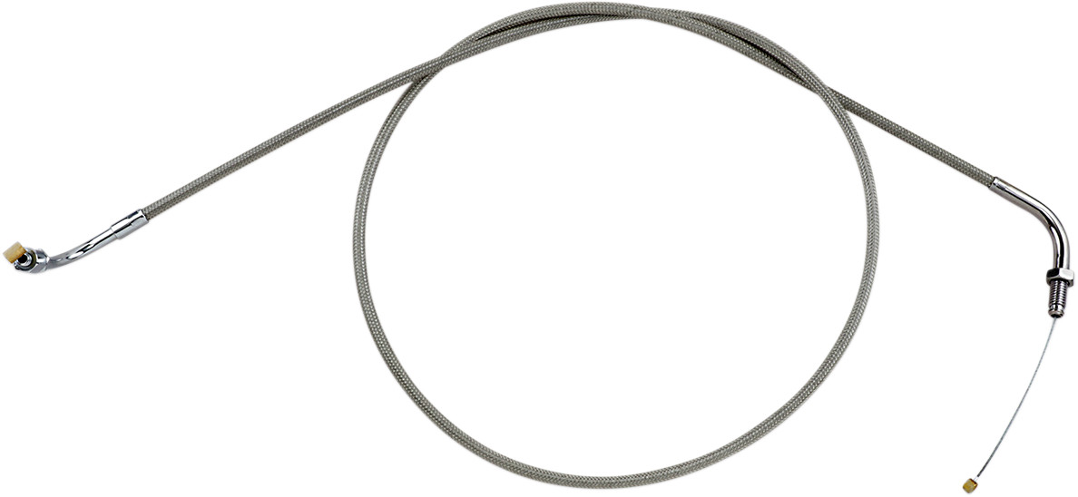 MOTION PRO Armor Coat Stainless Steel Throttle/Idle Cable for Cruisers