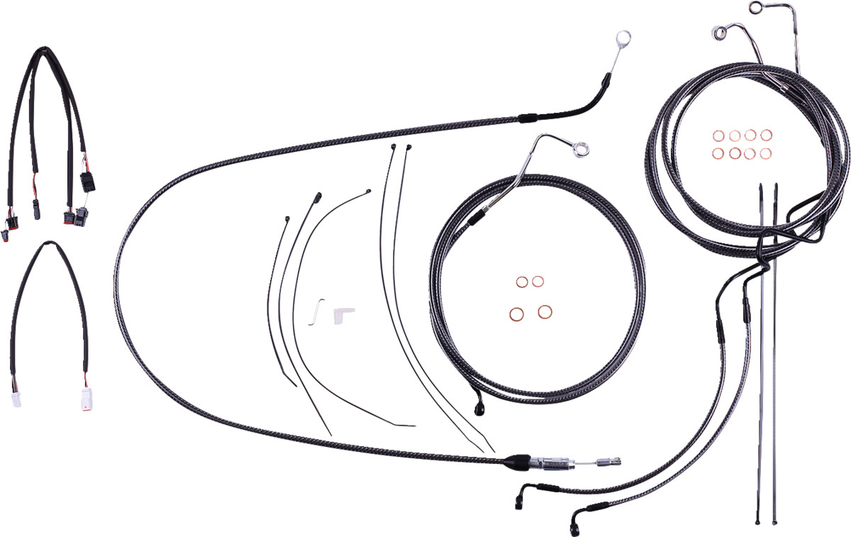 MAGNUM SHIELDING KARBONFIBR Designer Handlebar Installation Kit