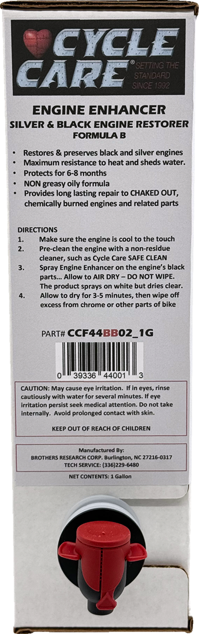Cycle care formulas Formula B Black/Silver Engine Enhancer