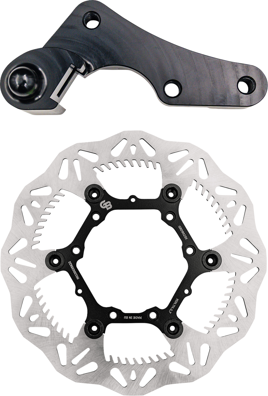 GBRAKES Wave® Brake Rotor Kit With Bracket