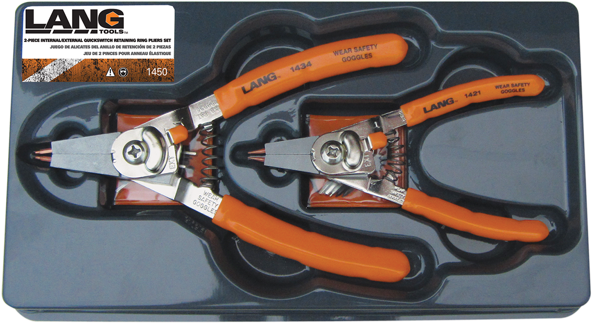 Lang tools Two-Piece Retaining Ring Pliers Set