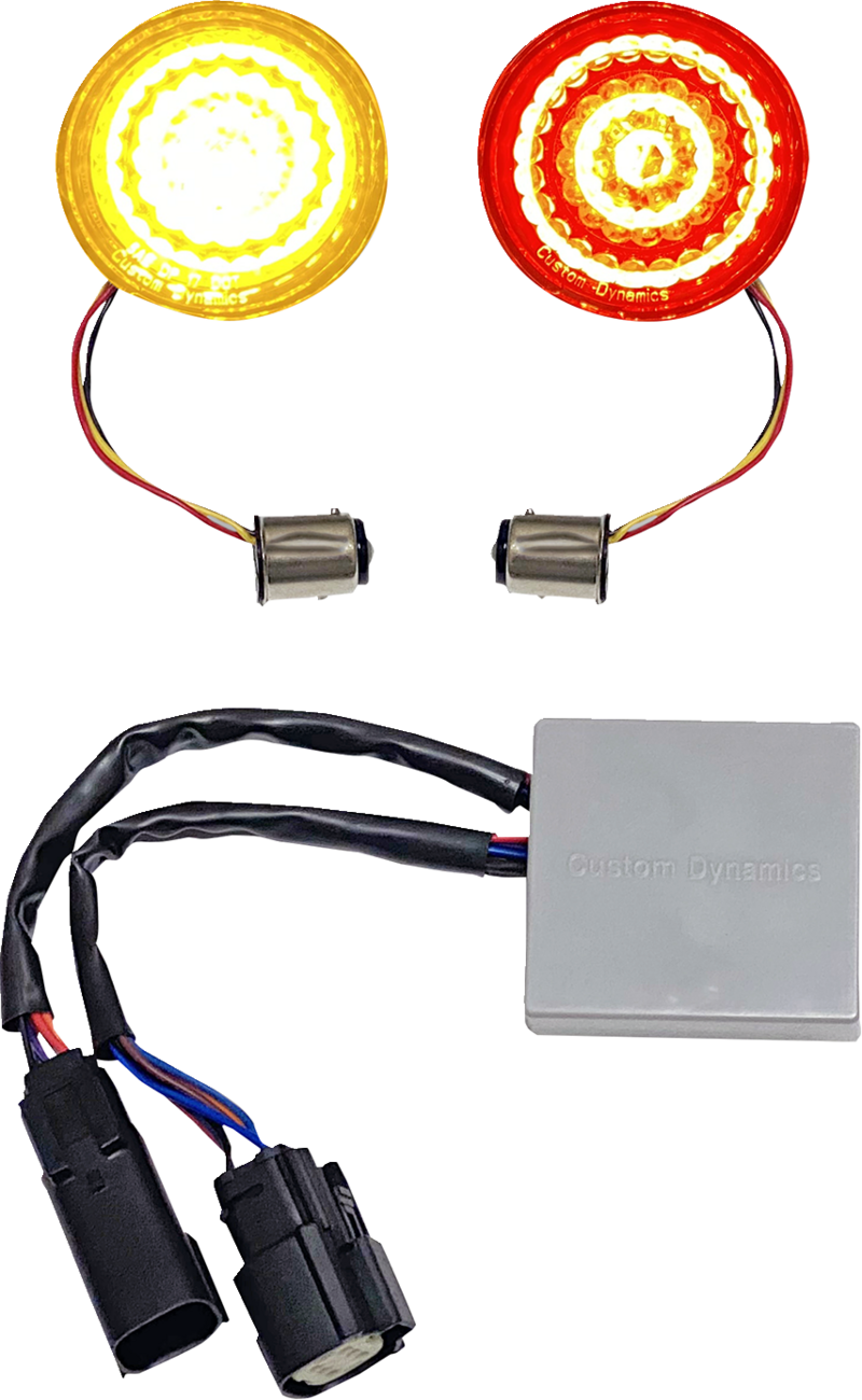 Custom Dynamics SMART Rear Turn Signal Kit For Harley Touring 2014-2025