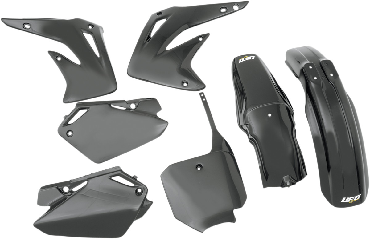 UFO Complete Body Plastic Kit For Honda CR80R/CR80RB Expert 1996-2002 / CR85R 2003-2027 / CR85RB Expert 2003-2011 Black