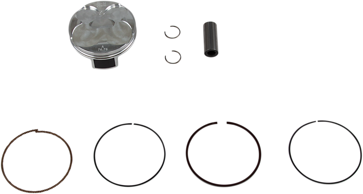 Vertex Piston Kit - 76.77 mm - Honda CRF250R 2016-2017 Honda CRF250R