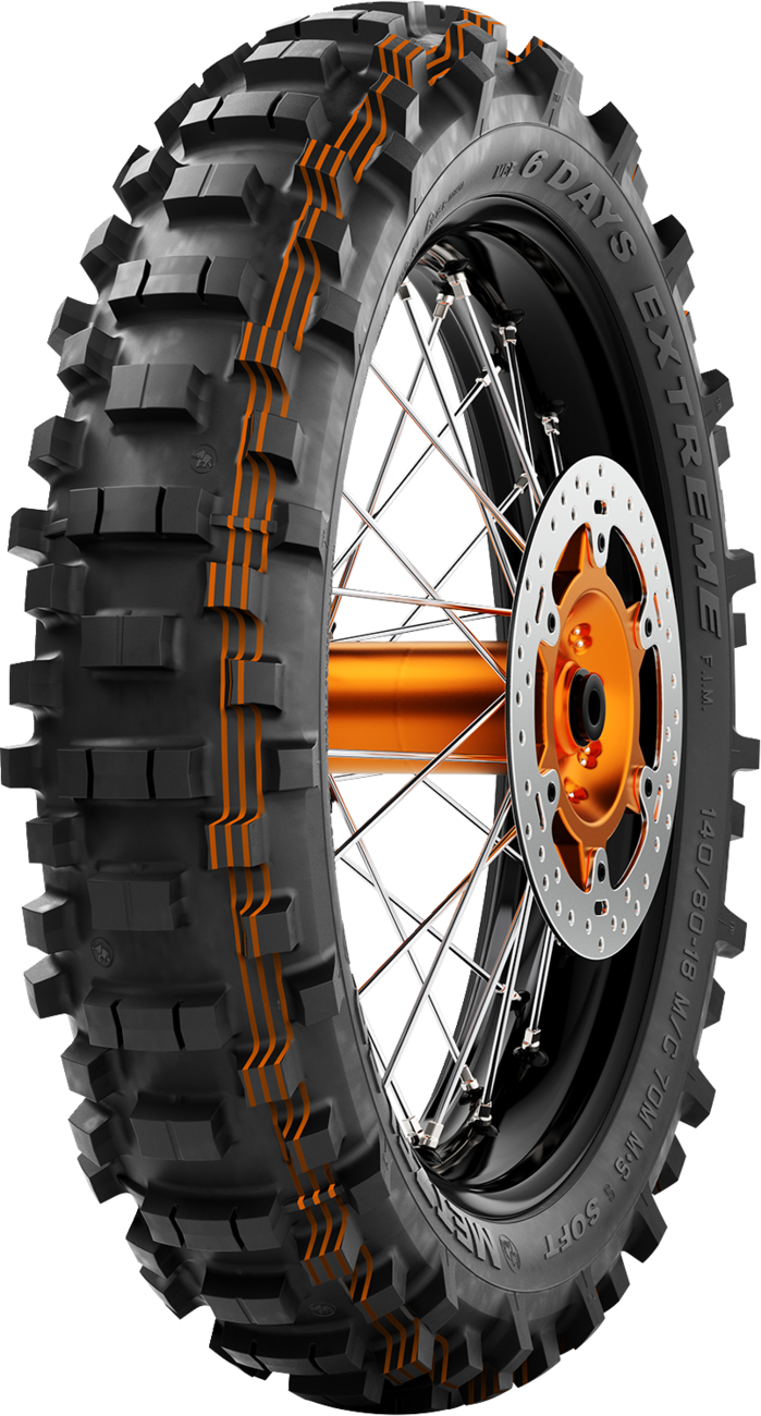 Metzeler Tire - MCE 6 Days Extreme - Rear - 140/80-18 - 70M