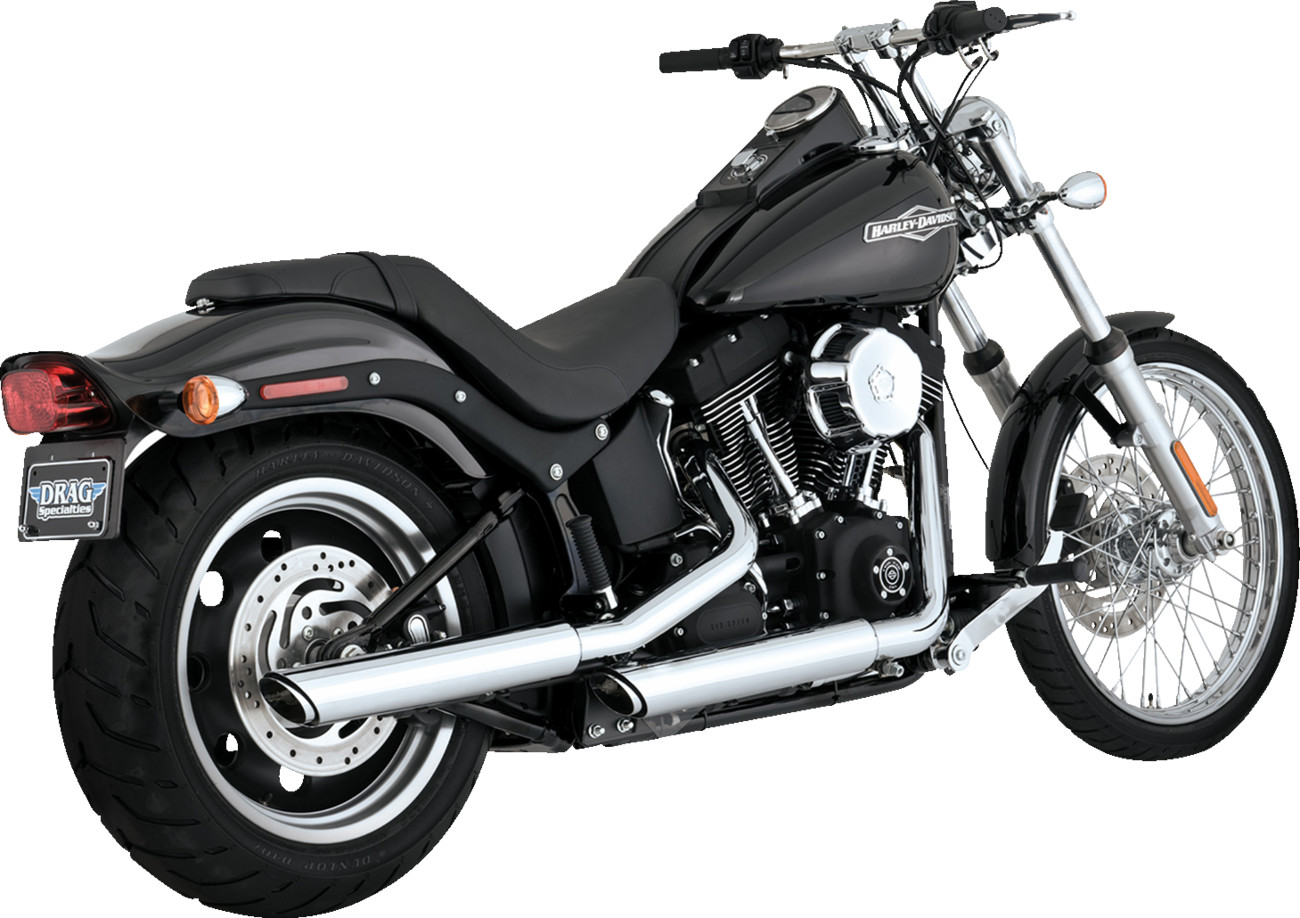 VANCE & HINES 3" Twin Slash Slip-On Mufflers