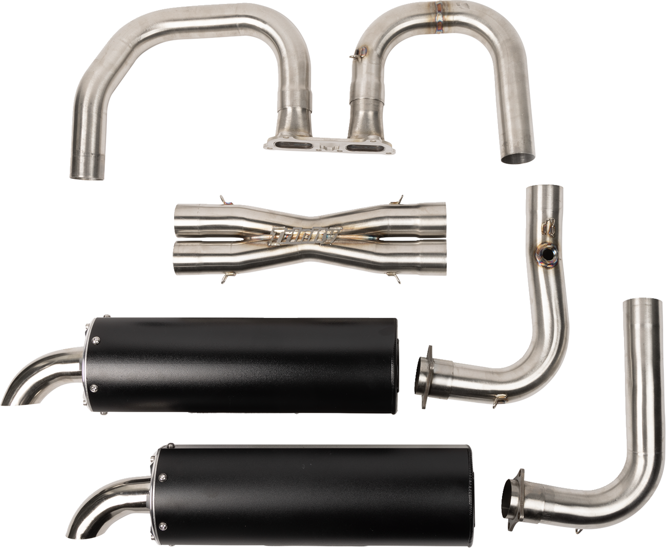 Trinity Racing Stage 5 Exhaust System Polaris RZR XP 1000 2024-2025