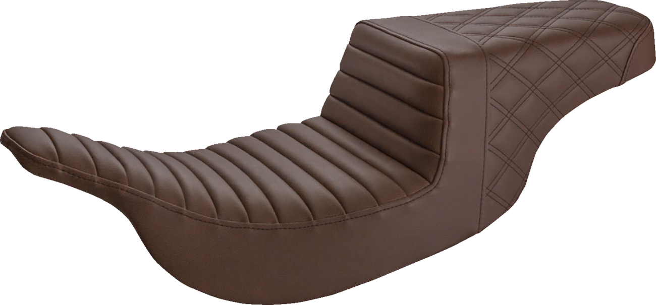 Saddlemen Step-Up TTR Tuck and Roll Seat For Harley Touring 1997-2007