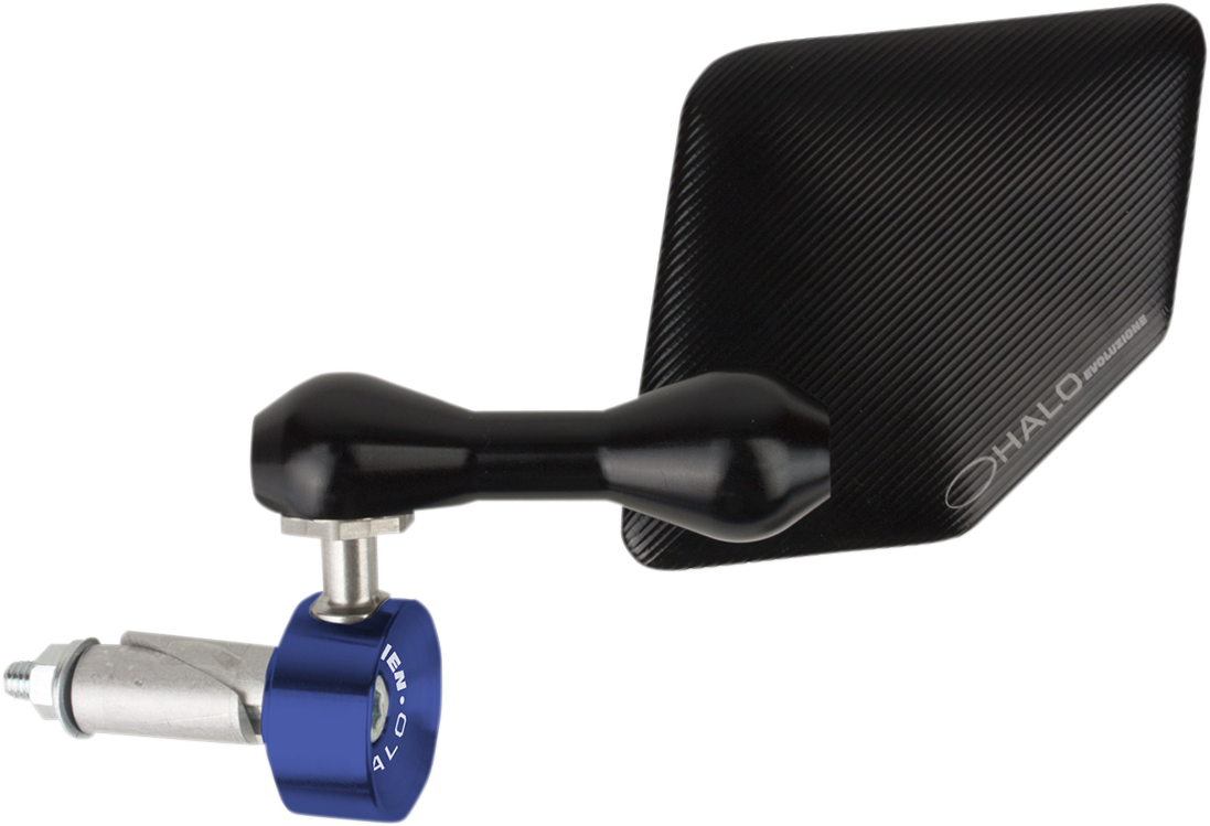 DRIVEN RACING Halo Stainless Steel Bar End Mirror