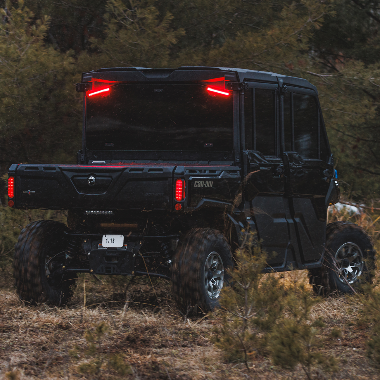 Ravek Running/Brake Light - Red - Defender Can-Am