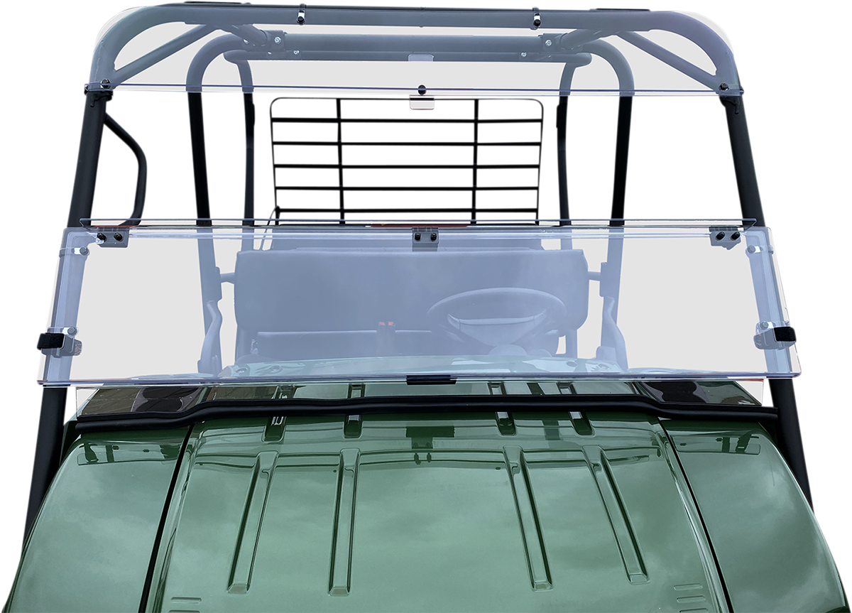Moose Racing Deluxe Full Folding Windshield