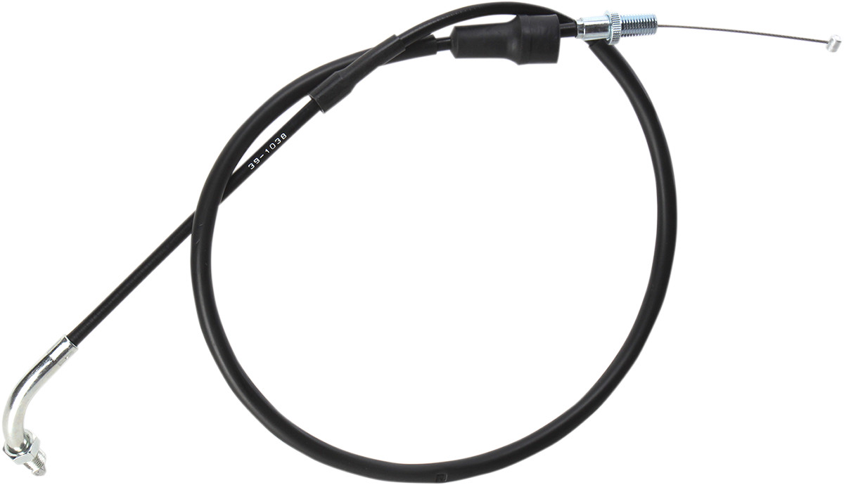 Moose Racing Black Vinyl Throttle Cable