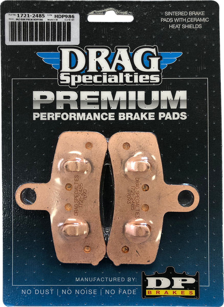 Drag specialties Sintered Brake Pads - Harley-Davidson Harley Davidson