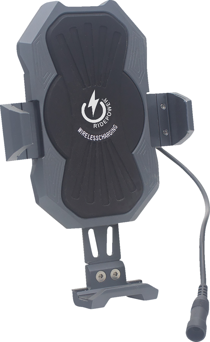 RIDEPOWER Phone Mount w/ Inductive Wireless Charging