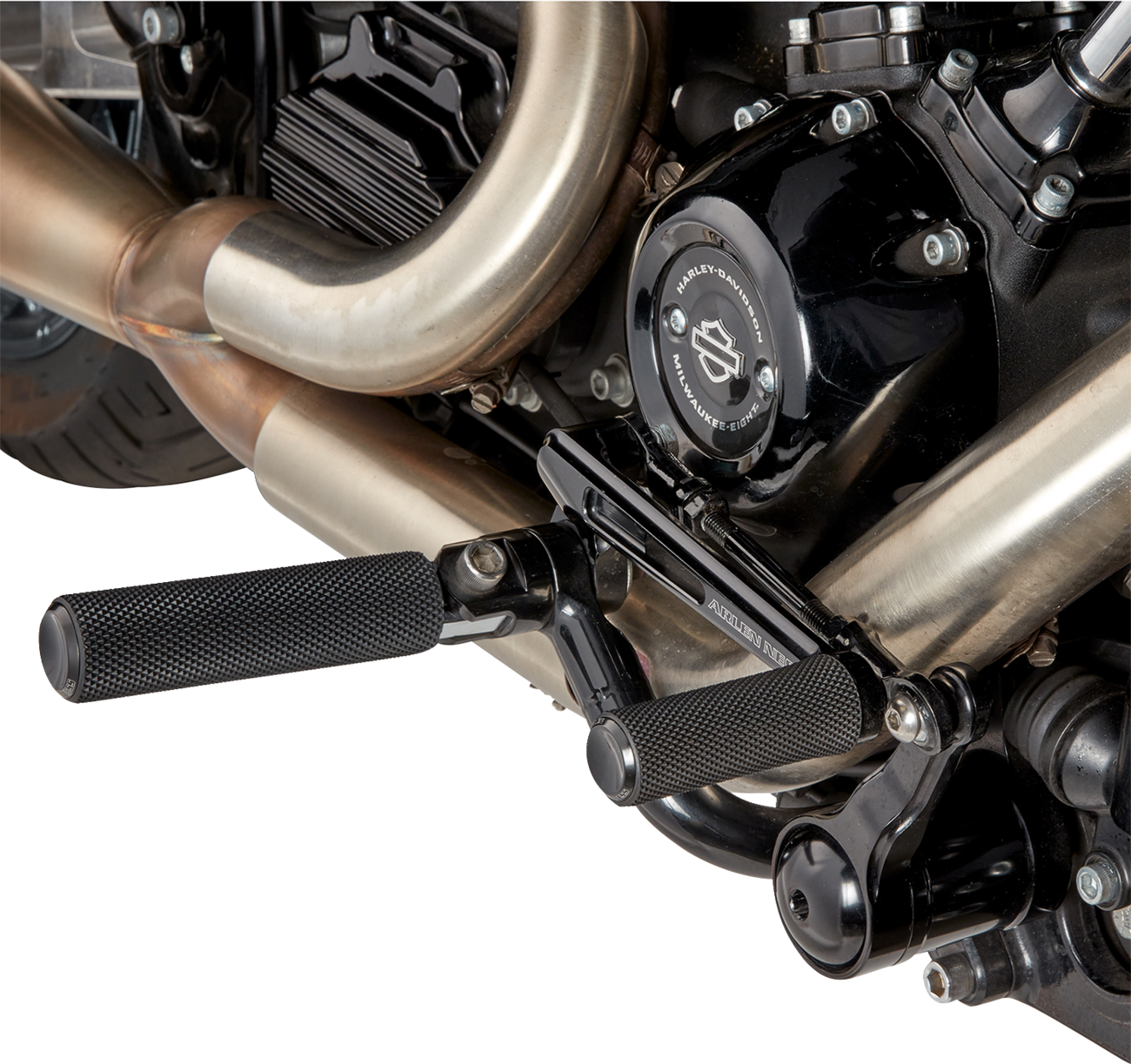 Arlen ness Mid Controls - Black - FL '09-'24 Harley Davidson