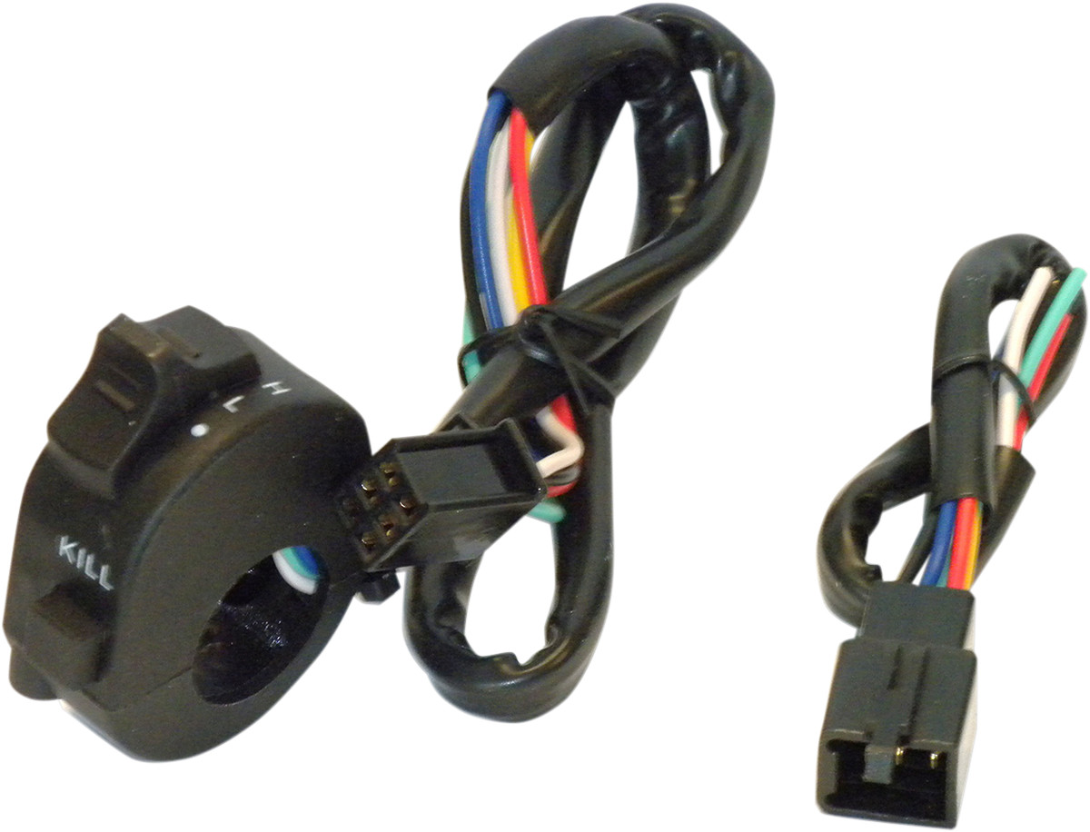 K&s technologies Universal Headlight Switch with Kill Switch - 6 Pin - 7/8" Handlebars