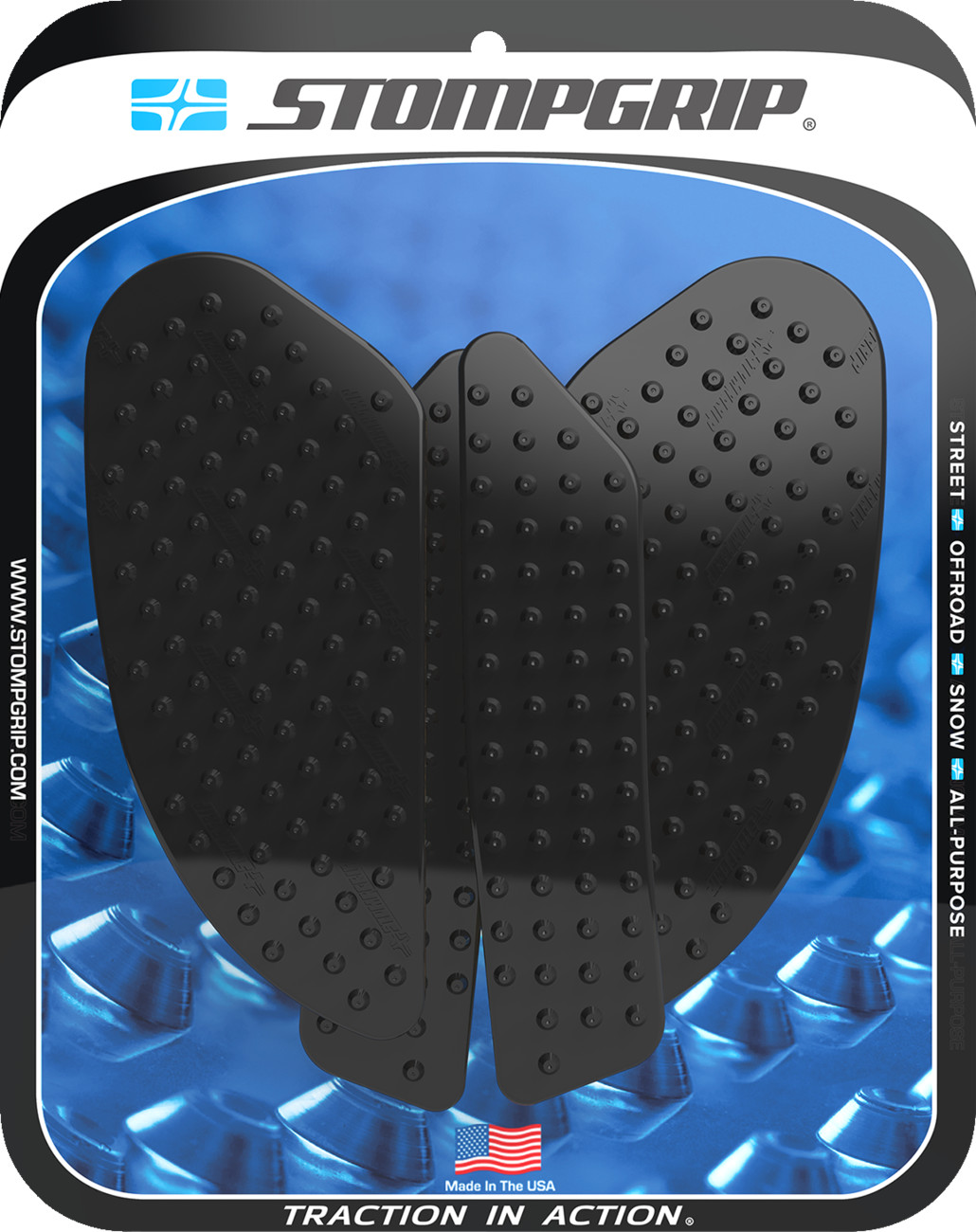 STOMPGRIP Volcano Profile Traction Pad Tank Grips