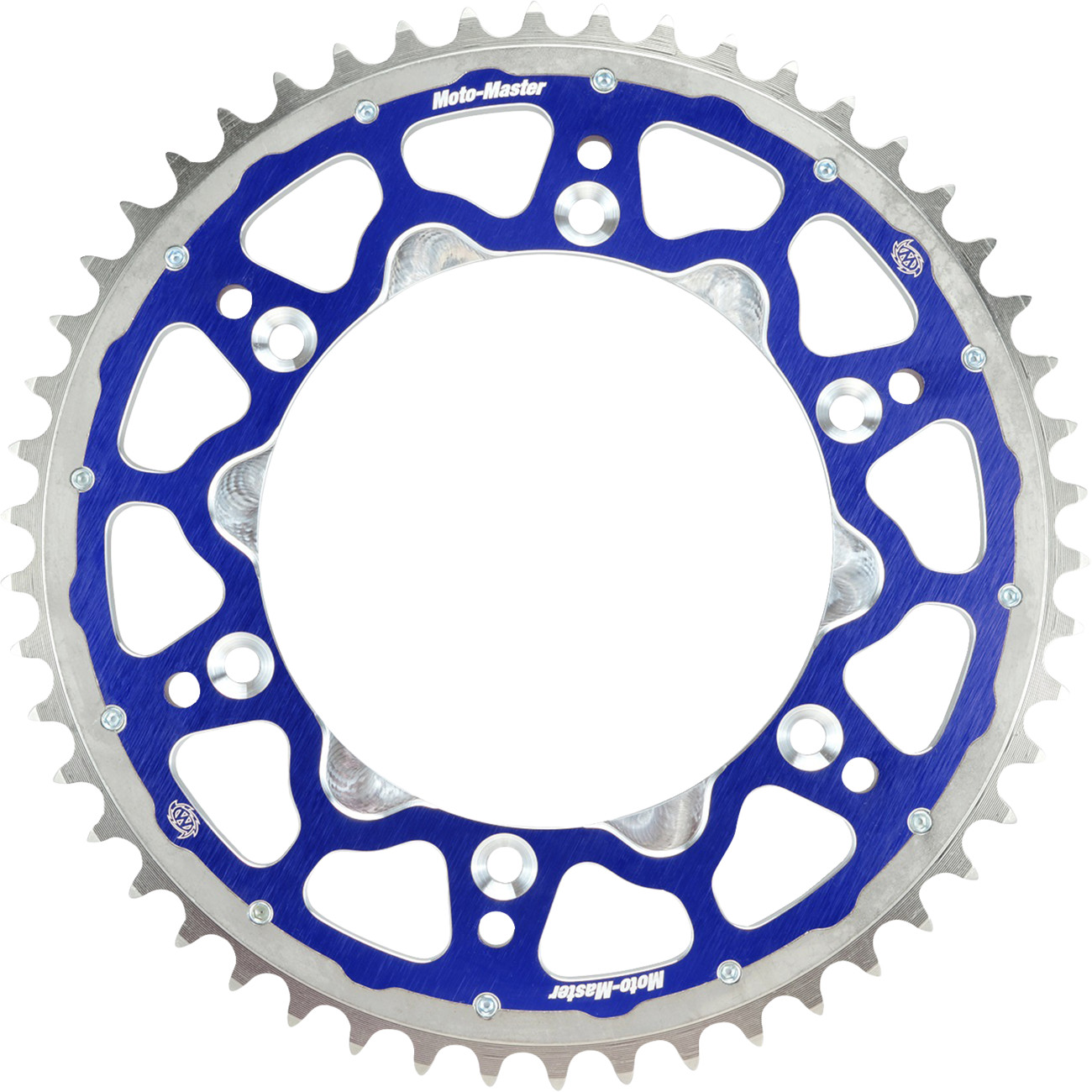 Moto-master Fusion Series Dual Ring Rear Sprocket - 48 Tooth - Blue Gas Gas/Husaberg/Husqvarna/KTM/Triumph 48T