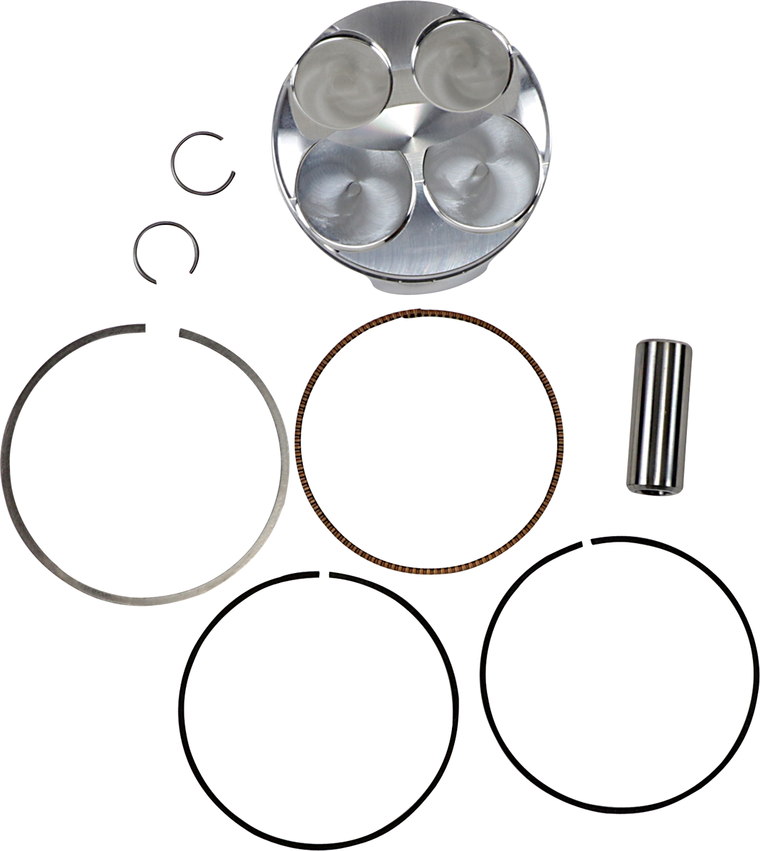 Je pistons Piston Kit - 76.80 mm - 13.8:1 CR - Honda