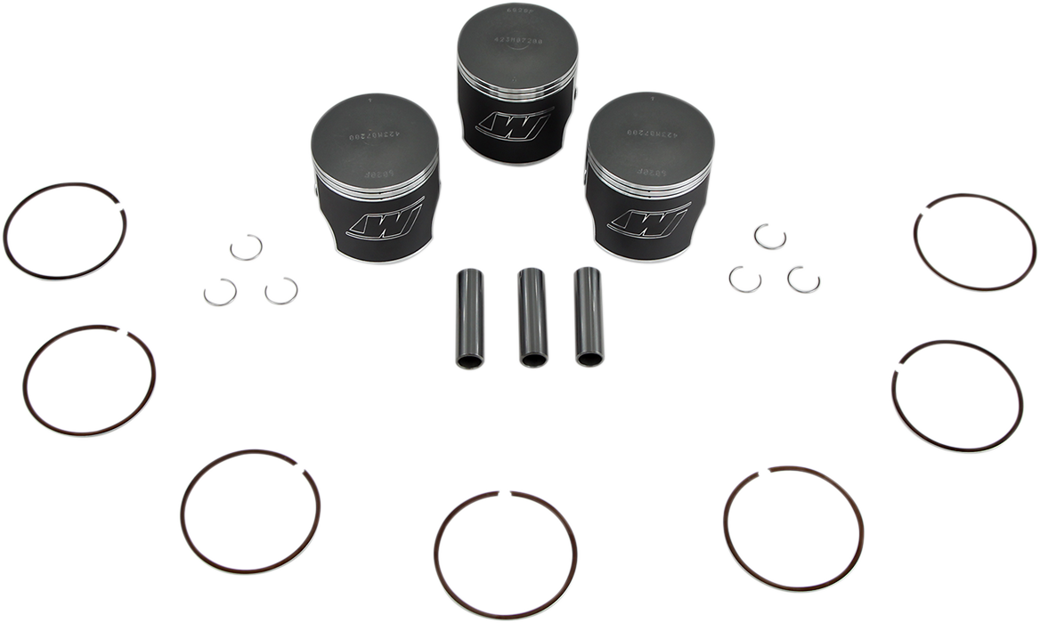 Wiseco Piston Kit - 72.50 mm - Kawasaki H2 Mach IV 1972-1975 Kawasaki H2 Mach IV