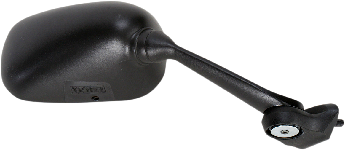 Emgo Mirror - Side View - Oval - Black - Right 2008-2012 Yamaha YZF-R6