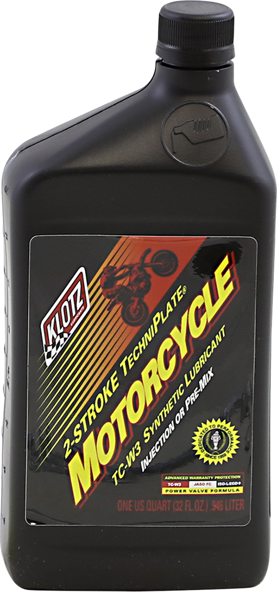 Klotz TC-W3 TechniPlate Synthetic Two-Stroke Pre-Mix Oil