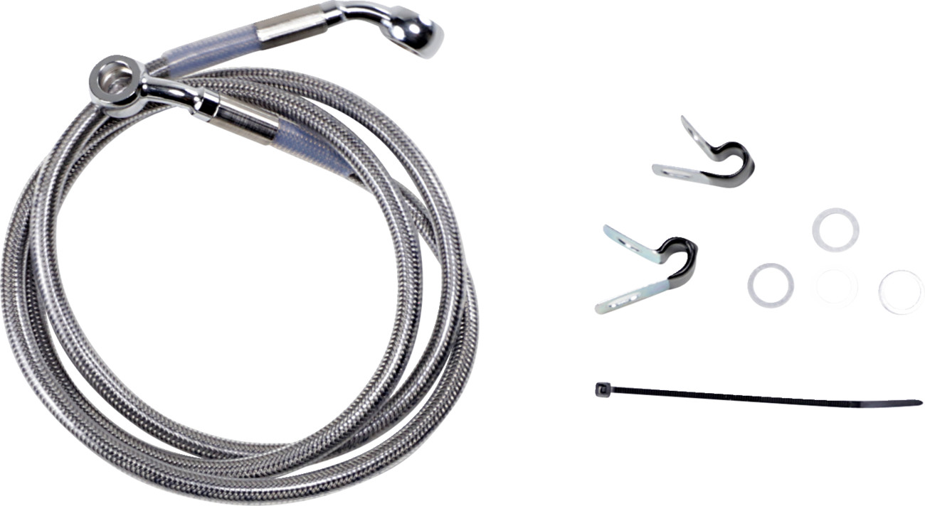 Drag specialties Brake Line - Front - +6" - Stainless Steel - XL 2016-2020 Harley Davidson XL1200CX Roadster