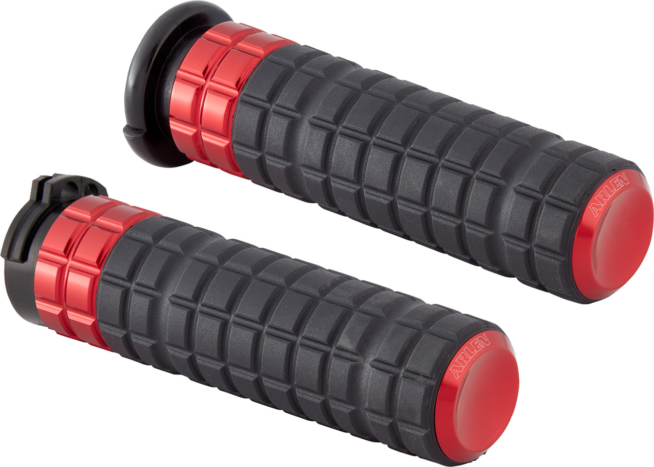 Arlen Ness Speedliner Grips For Harley With Dual Cable Throttle