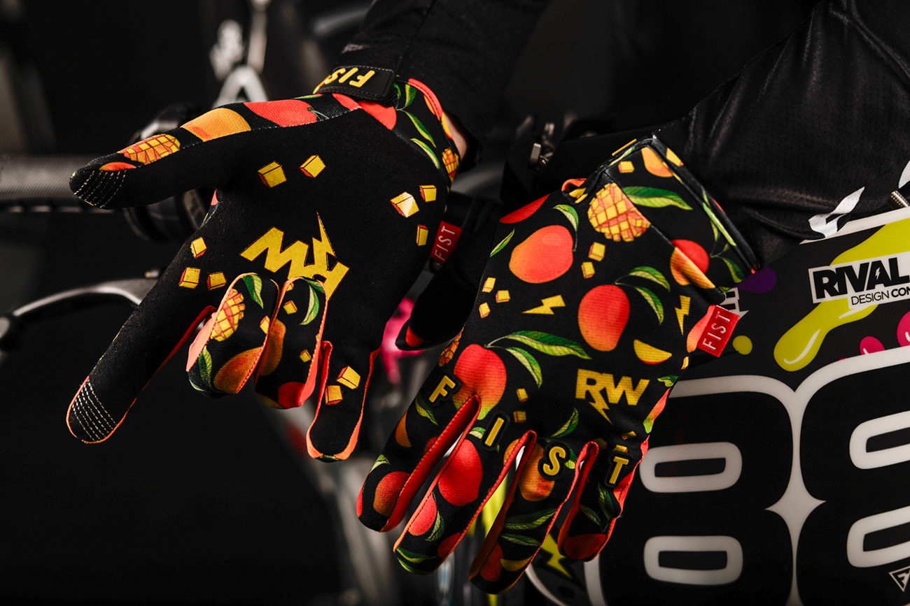 Fist handwear Strapped R-Willy Red Label Mango Madness Gloves