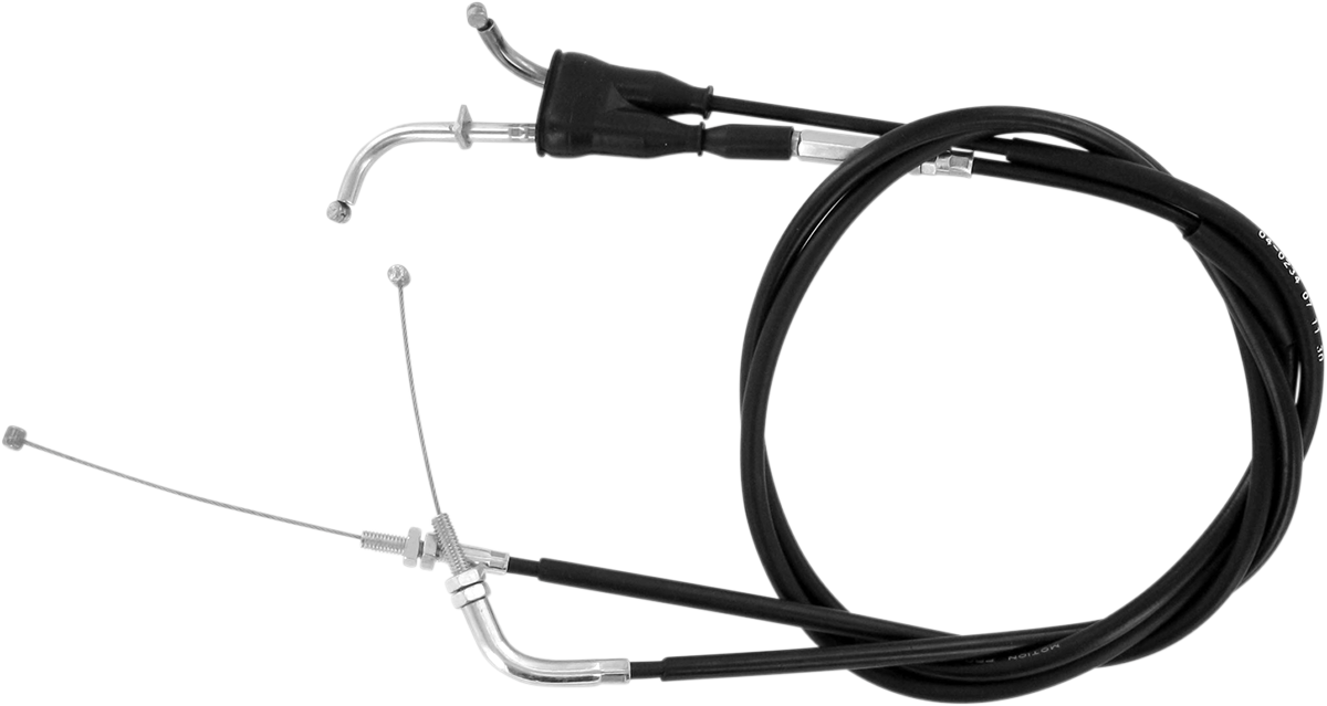 Motion pro Black Vinyl Throttle Cable - Push/Pull - '00-'22 Kawasaki/Suzuki 400