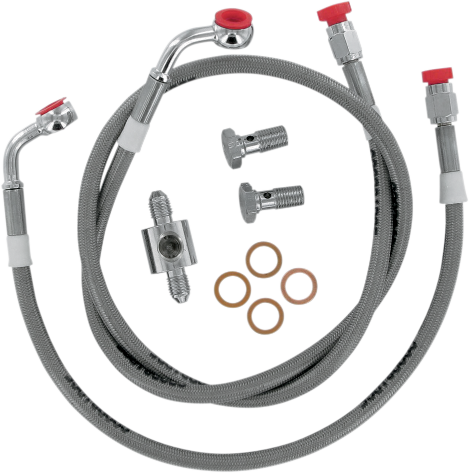 Goodridge Brake Line Kit - Rear Harley Davidson