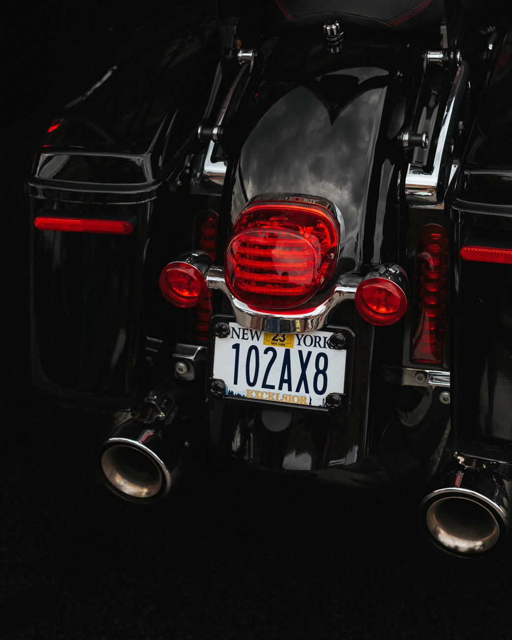 Custom Dynamics ProBEAM Low Profile LED Taillight For Harley 1999-2025