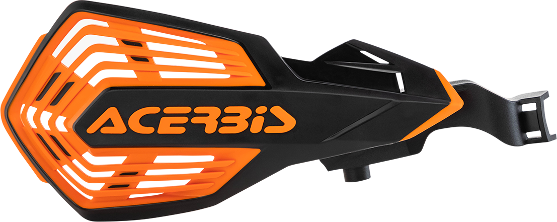 Acerbis K-Future Handguards - Black/Orange Husqvarna/KTM/Sherco/Gas Gas/Triumph