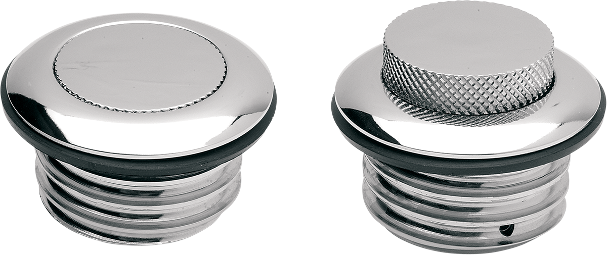 Drag specialties Gas Cap - Non-Vented Pop-Up - Chrome Harley Davidson