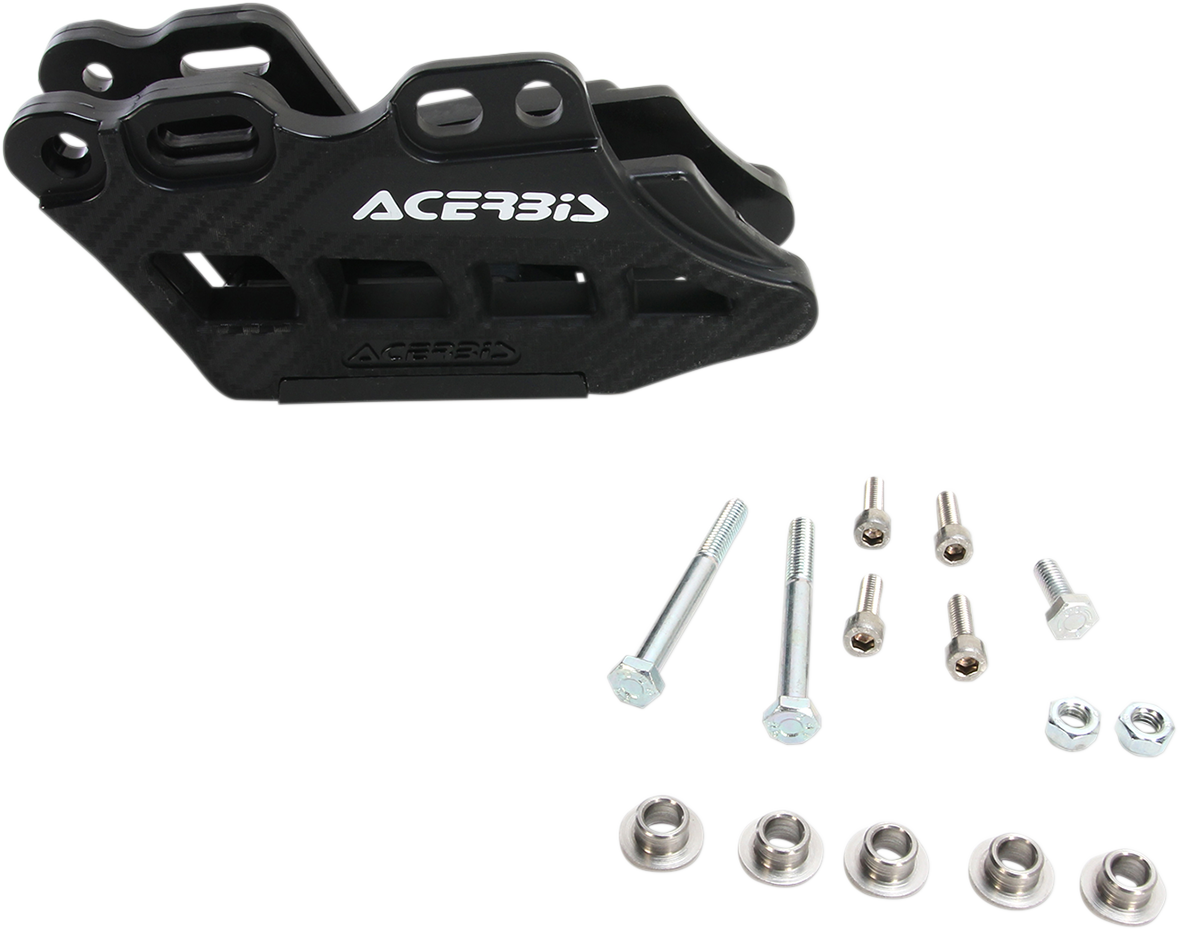 Acerbis Complete Chain Guide Block - Black - Suzuki