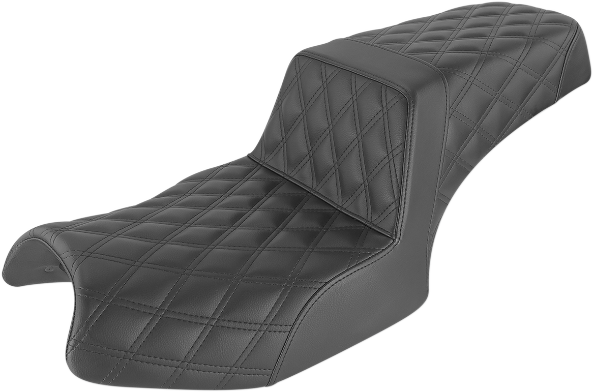 Saddlemen Step-Up LS Lattice Stitch Seat For Indian Challenger / Pursuit 2020-2025