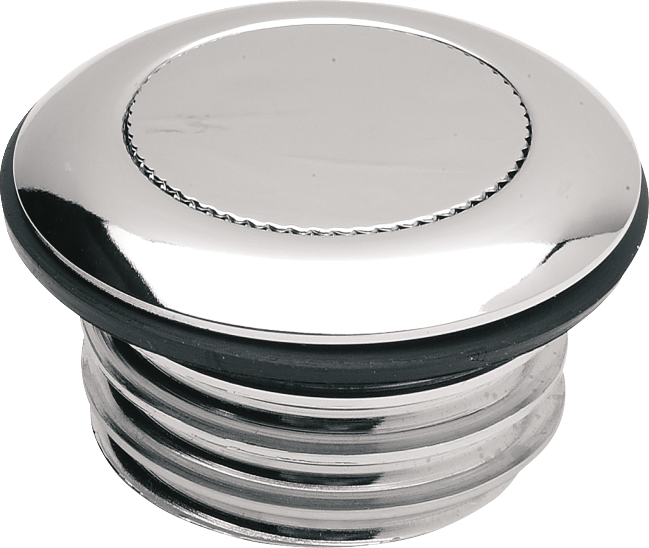 Drag specialties Gas Cap - Non-Vented Pop-Up - Chrome Harley Davidson