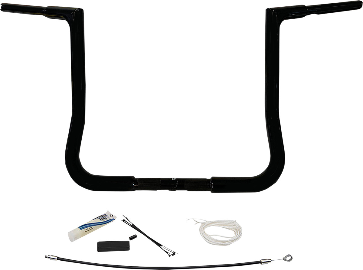 FAT BAGGERS INC. 1-1/4" EZ Install Flat Top Handlebar Kit