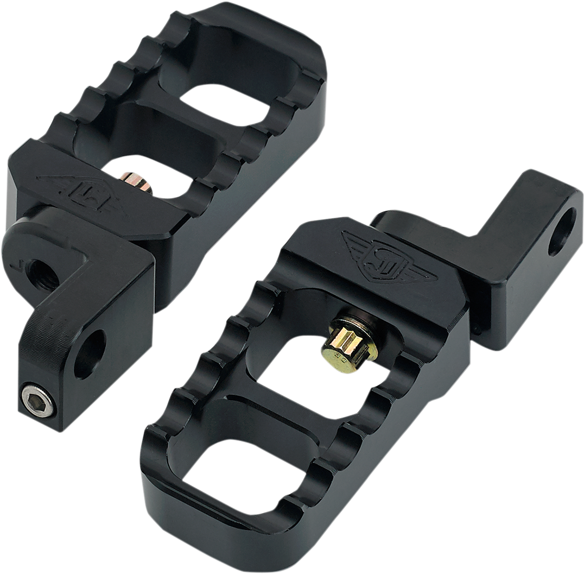 JOKER MACHINE Adjustable Serrated Billet Foot Pegs