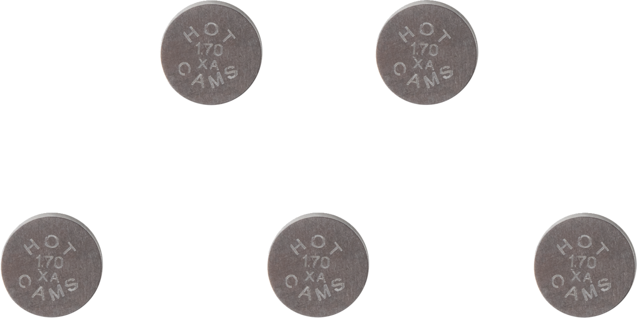 Hot cams Replacement Valve Shims Honda/Kawasaki/Yamaha/Suzuki