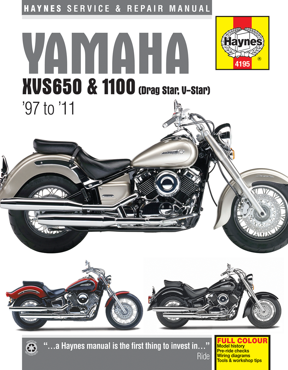 Haynes Motorcycle Repair Manual — Yamaha