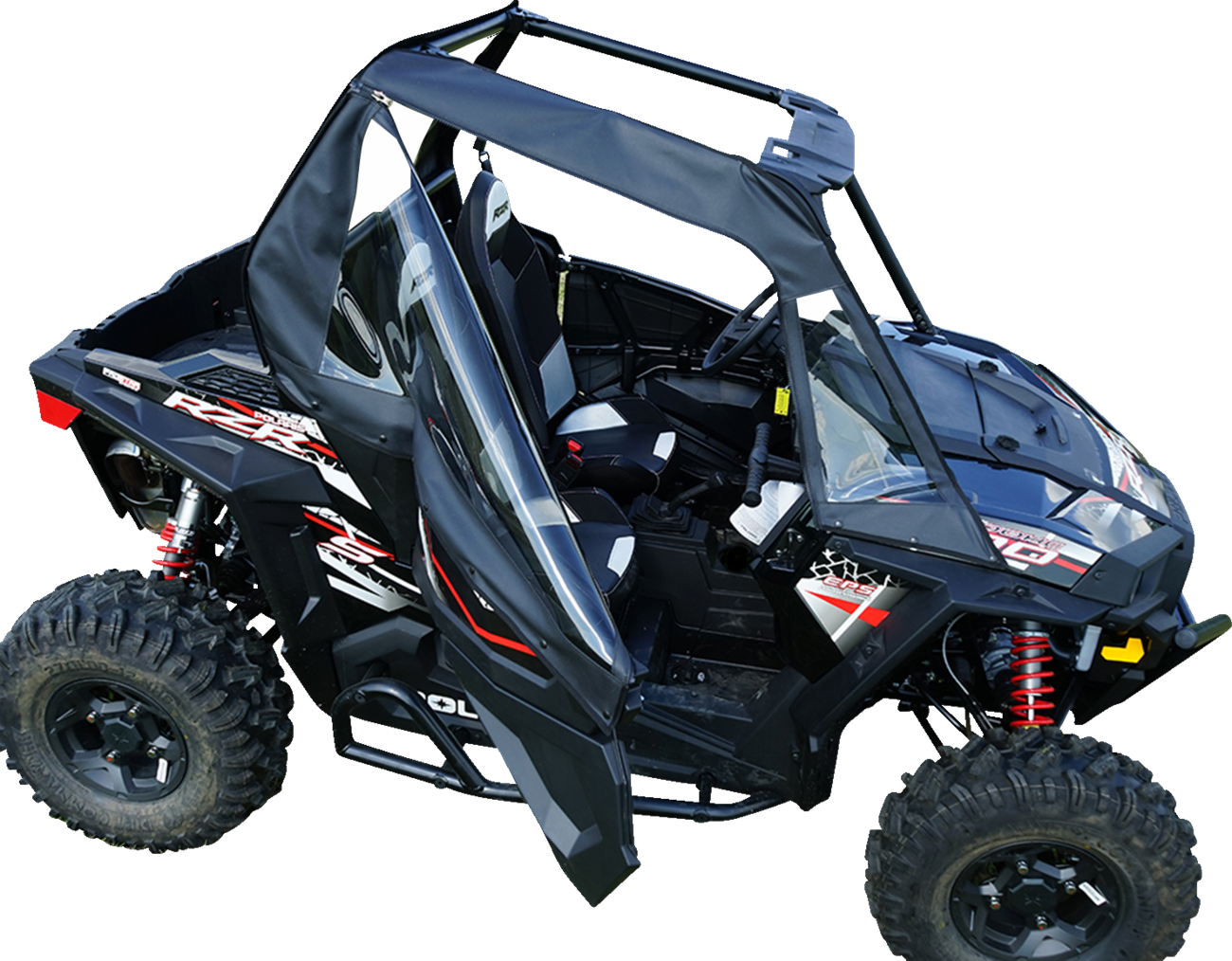Seizmik Soft Upper Doors With Zipper Polaris RZR XP 2014-2023
