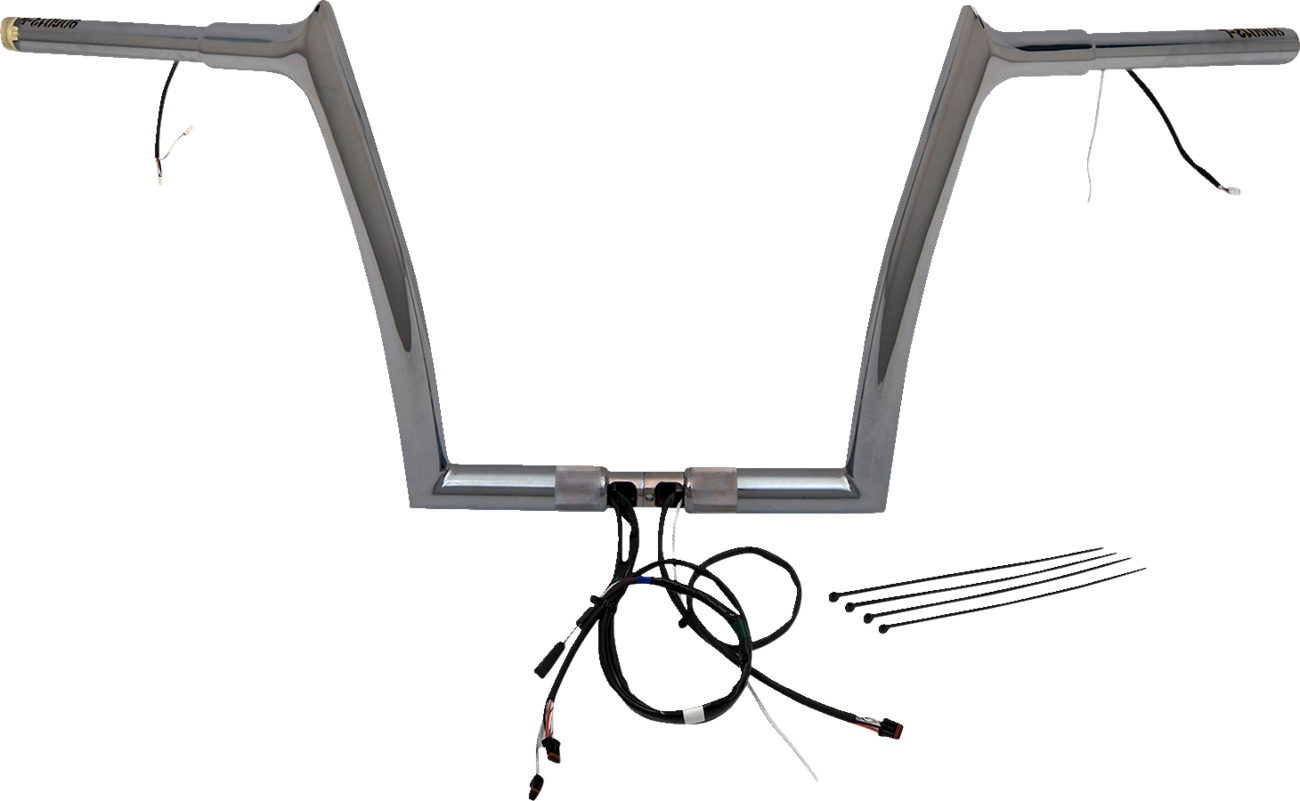 Fat Baggers Inc. 1 1/4" Wired Pointed Top Handlebar Kit For Harley FLTRX / S 2015