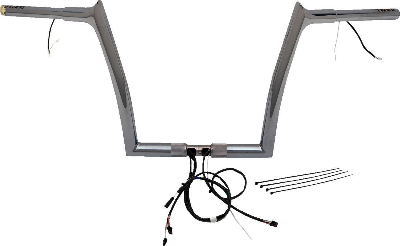 Fat Baggers Inc. 1 1/4" Wired Pointed Top Handlebar Kit For Harley FLTRX / S 2015